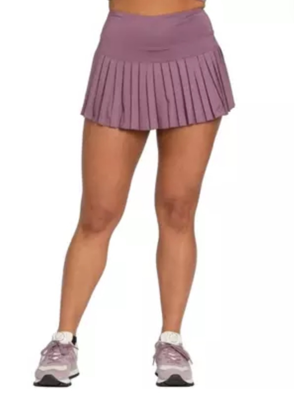 Gold Hinge Pleated Tennis Skort Plum Light Purple Women’s
